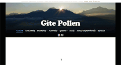 Desktop Screenshot of gite-pollen.com